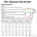 PKAWAY Mens Long Sleeve Camo Compression Shirt for Running Blue B07PDY4CBC